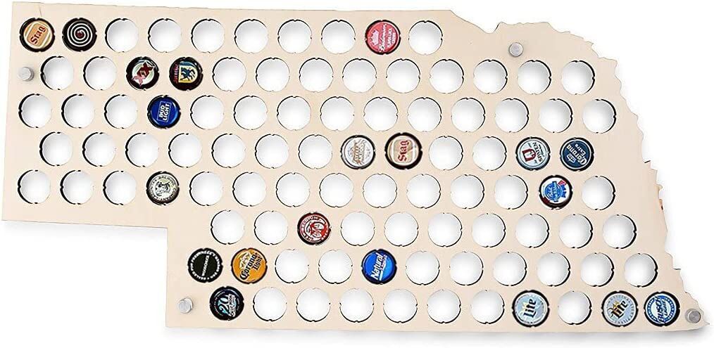 beer cap map